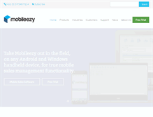 Tablet Screenshot of mobileezy.com